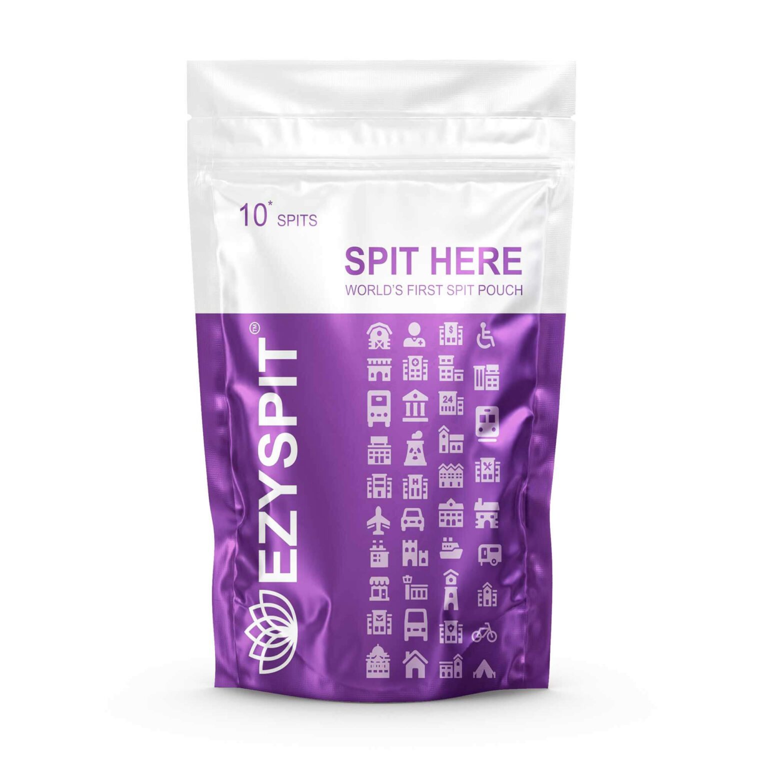 For Spit Free World World’s First Reusable Mobile Spittoon.